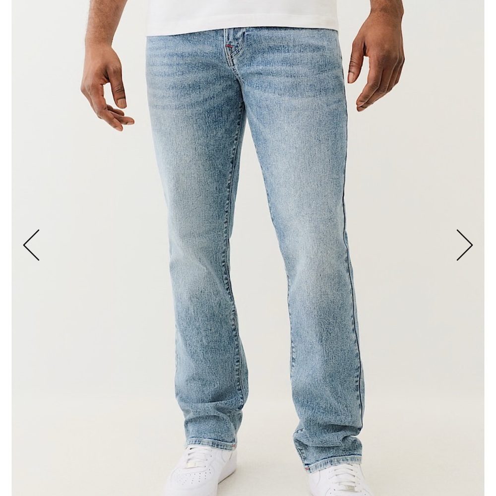 True Religion Blue Straight Jeans Ricky Cut